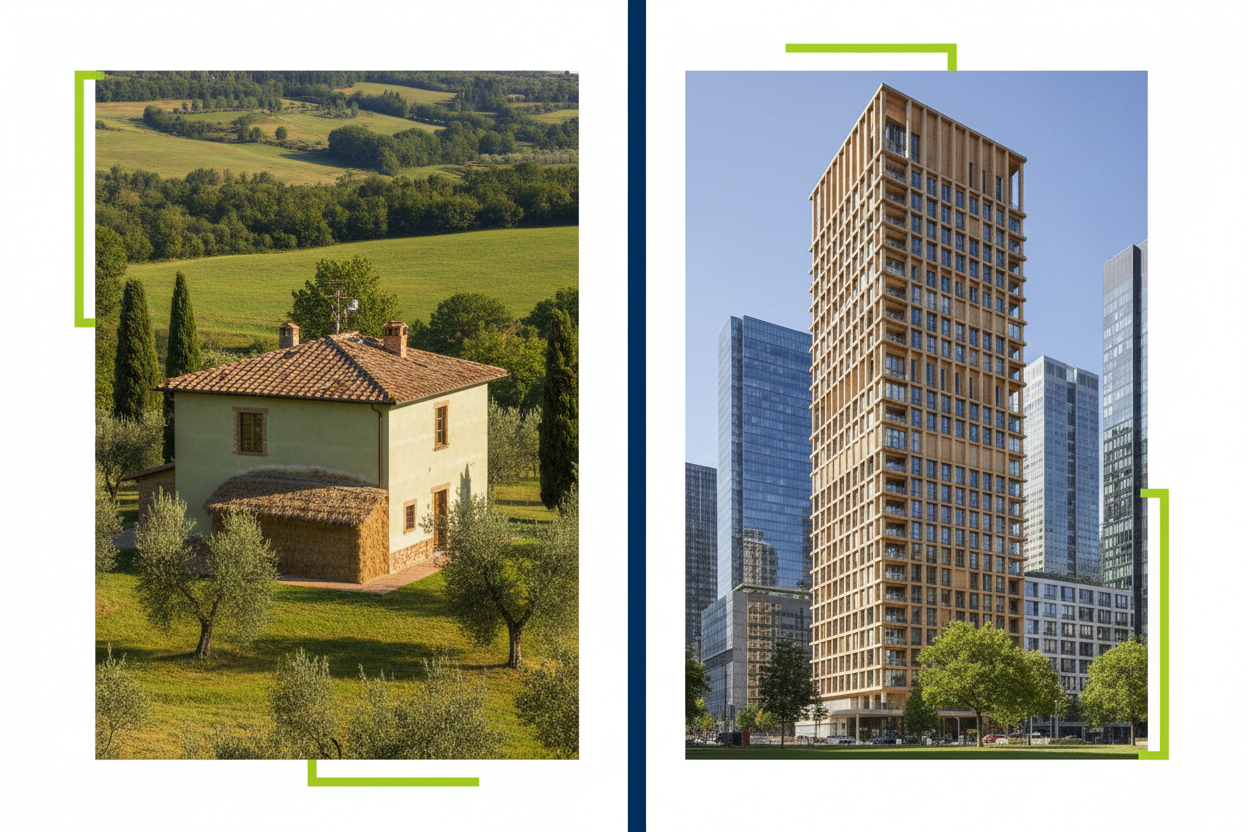 Bioedilizia in pratica: due progetti reali da cui ispirarsi
