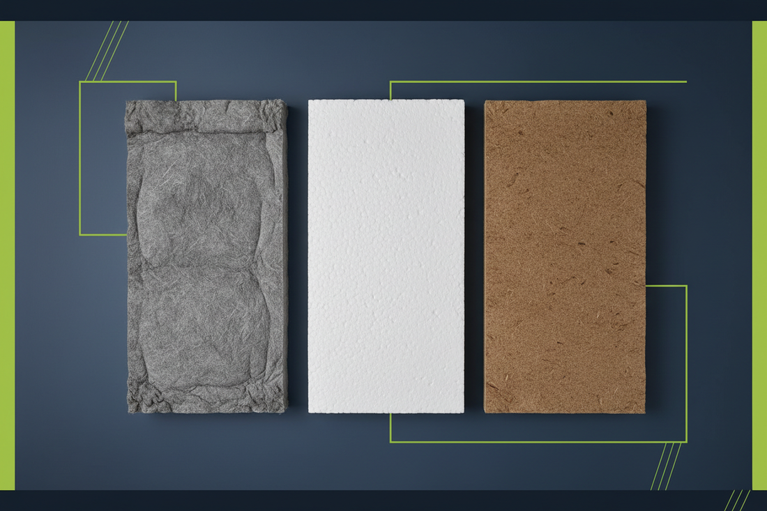 Cappotto termico: materiali a confronto (lana di roccia, EPS, fibra di legno) quale scegliere e perché