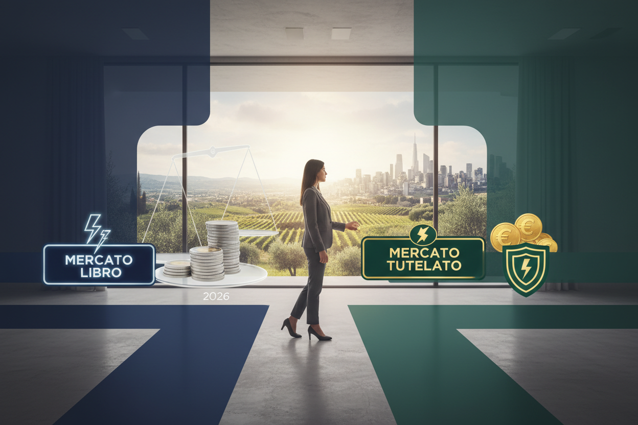 Mercato libero o tutelato: quale conviene nel 2026?
