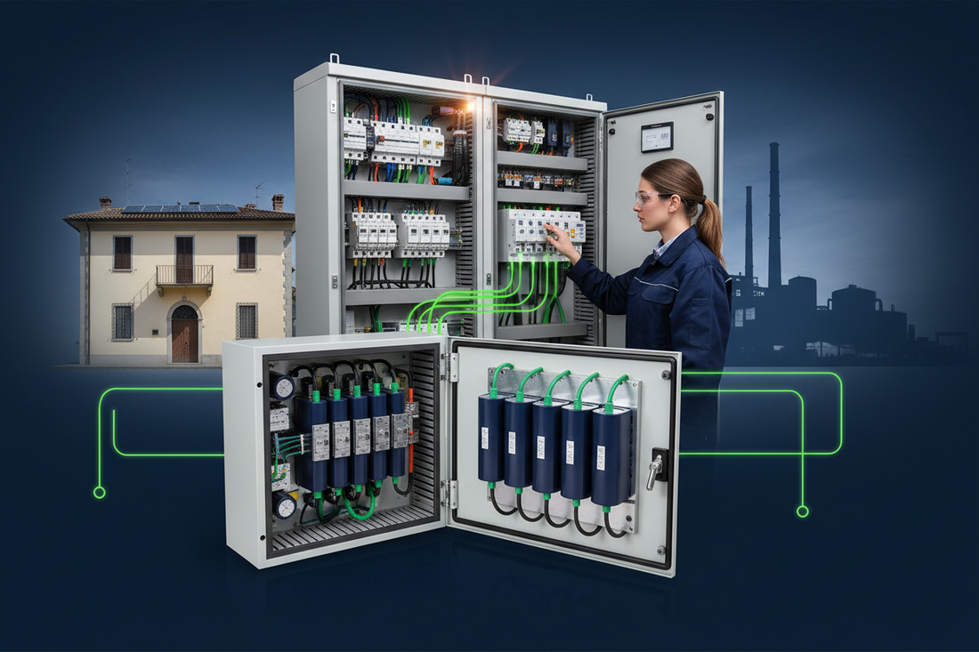 Rifasatori e energia reattiva: cos'è, chi paga e come risparmiare (aziende e privati)